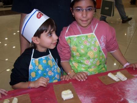 תמונות מסדנת בישול לילדים עם זוגלובק קניון השרון 4