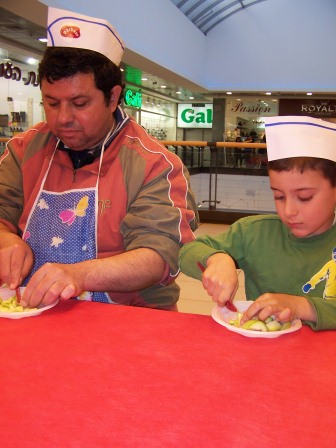 פעילות בישול לילדים בקניון וואן נצרת עילית 2