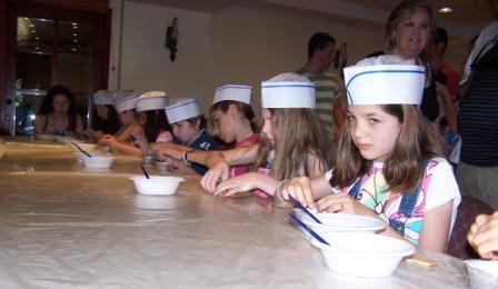 פעילות בישול לילדים בחופש במלון פסטורל כפר בלום