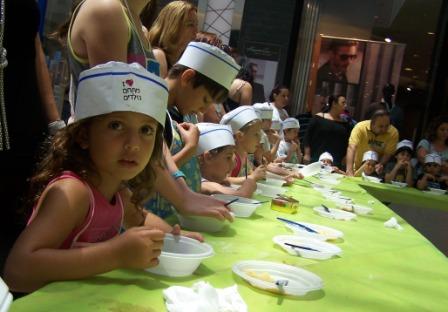 פסטיבל קאפקייקס לילדים בקניון שרונים הוד השרון