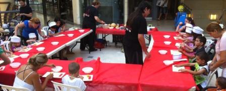 הפעלת בישול לילדים בקיץ בג'י תל ברוך (מיקדו סנטר)