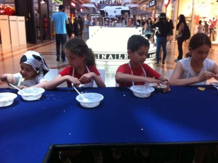 שבועות 2012 - קידום מכירות טרה בסדנת בישול לילדים