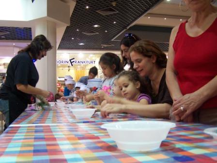 פעילות לילדים בקניותר נס ציונה מקניוני ישראל 4